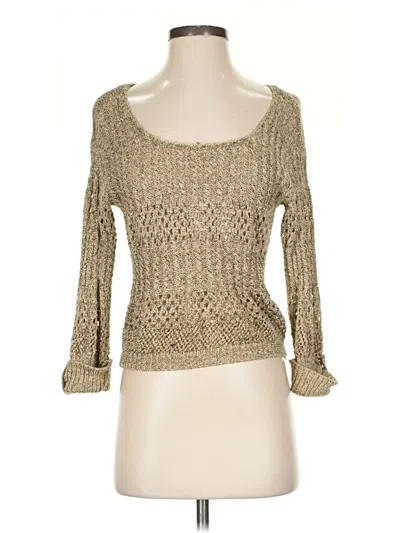 Pre-owned American Rag Cie Pullover Sweater In Brown