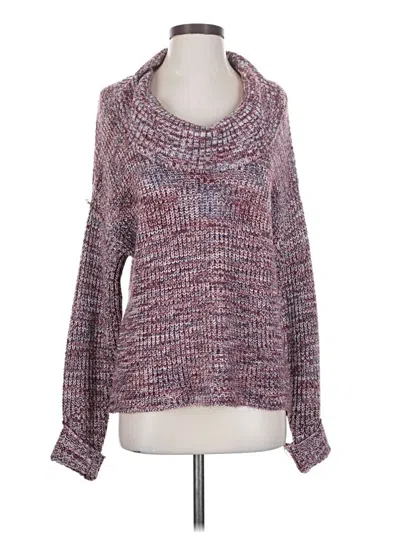 Pre-owned American Rag Cie Pullover Sweater In Burgundy