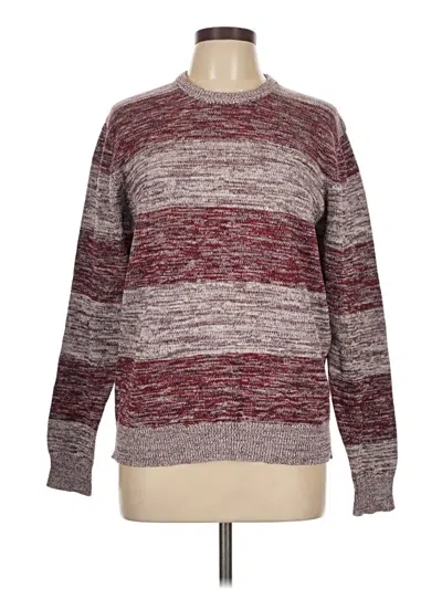 Pre-owned American Rag Cie Pullover Sweater In Burgundy