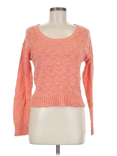 Pre-owned American Rag Cie Pullover Sweater In Orange