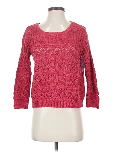 Pre-owned American Rag Cie Pullover Sweater In Pink