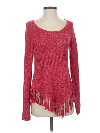 Pre-owned American Rag Cie Pullover Sweater In Red