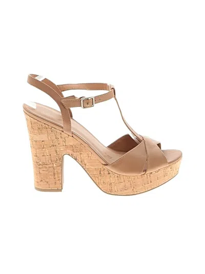 Pre-owned American Rag Cie Sandals In Brown