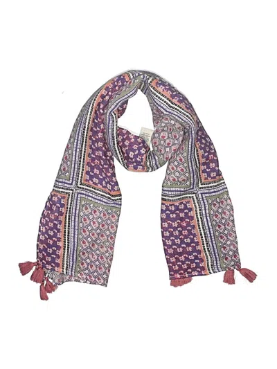 Pre-owned American Rag Cie Scarf In Purple
