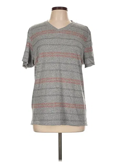Pre-owned American Rag Cie Short Sleeve T-shirt In Gray