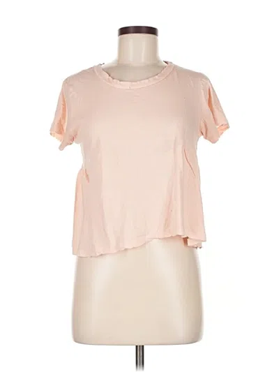 Pre-owned American Rag Cie Short Sleeve T-shirt In Pink