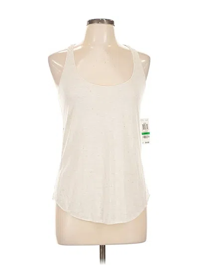 Pre-owned American Rag Cie Tank Top Ivory Halter Neckline Tops In White