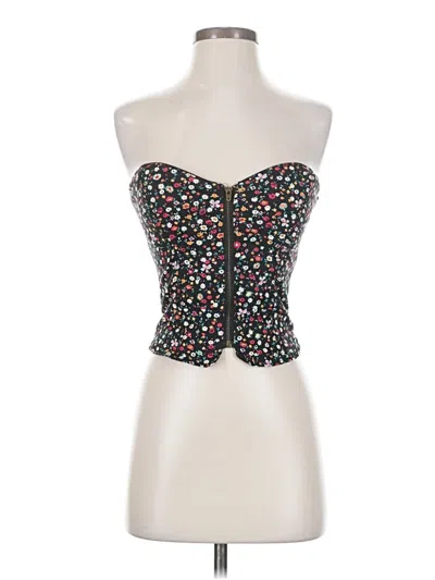 Pre-owned American Rag Cie Tube Top Black Strapless Neckline Tops