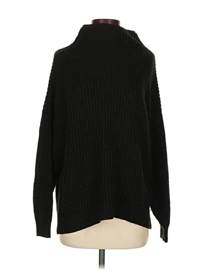 Pre-owned American Rag Cie Turtleneck Sweater In Black