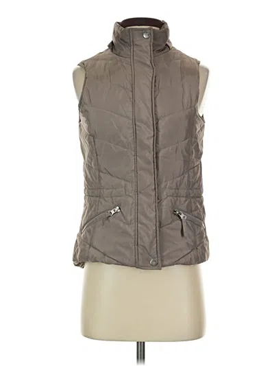 Pre-owned American Rag Cie Vest In Brown