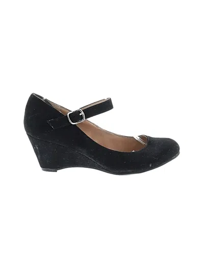 Pre-owned American Rag Cie Wedges In Black