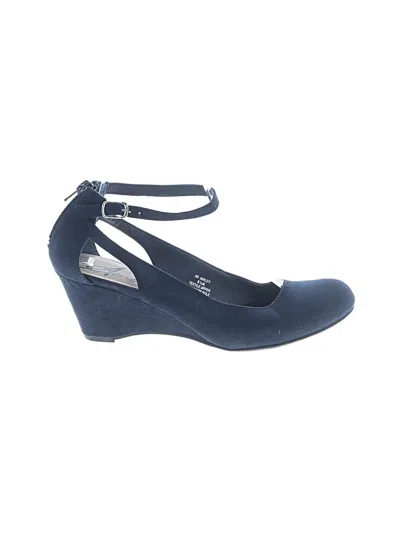 Pre-owned American Rag Cie Wedges In Blue
