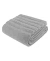 American Soft Linen Edison Luxury 100% Turkish Cotton Bath Sheet, 35"x70" In Rockridge Gray