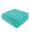 American Soft Linen Edison Luxury 100% Turkish Cotton Bath Sheet, 35"x70" In Turquoise Blue