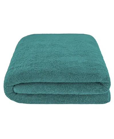 American Soft Linen Edison Luxury 100% Turkish Cotton Bath Sheet, 40" X 80" In Colonial Blue