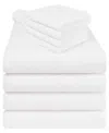 American Soft Linen Turkish Cotton Baby Toddler 8-pc. Bath Towel Set In White