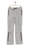 American Stitch Camo Print Cargo Pants In Grey