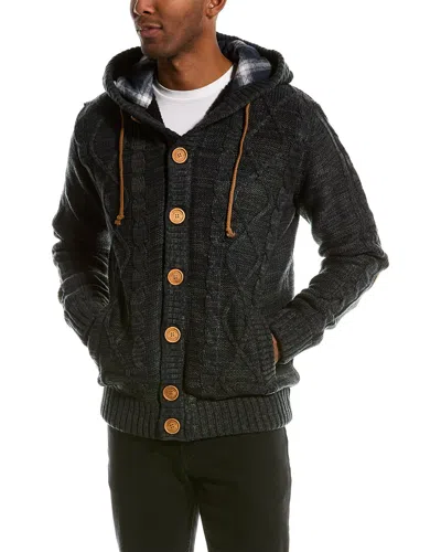 American Stitch Cardigan In Green