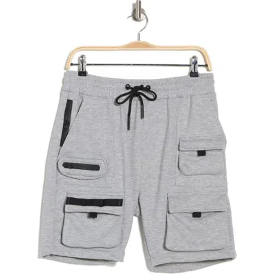 American Stitch Terry Tactical Shorts In Grey