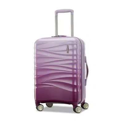 American Tourister Cascade 20" Hardside Luggage In Purple