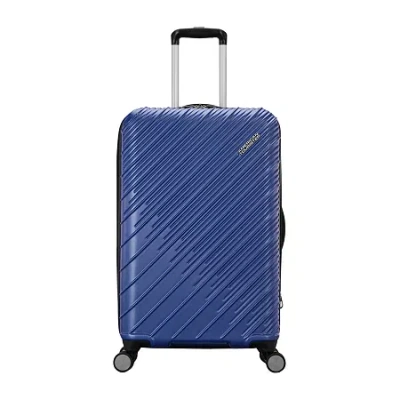 American Tourister Color Splash 24" Hardside Expandable Spinner Luggage In Blue