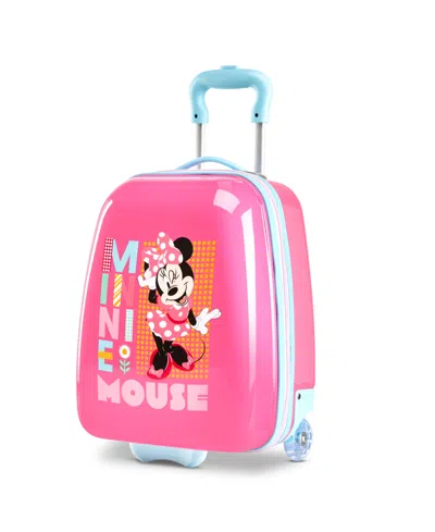 American Tourister Disney 2023 Kids Hs 18 Upright In Pink