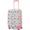 American Tourister Disney Hardside Carry On 18 Inch Luggage With Spinner Wheels In Pink