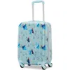 American Tourister Disney Hardside Carry On 18 Inch Luggage With Spinner Wheels In Blue