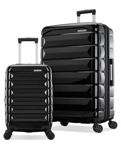 American Tourister Kontour 2-pc. Spinner Luggage Set In Black