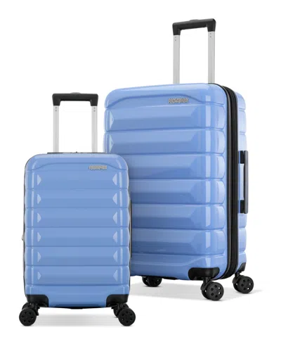 American Tourister Kontour 2-pc. Spinner Luggage Set In Blue