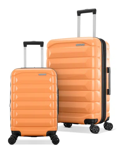 American Tourister Kontour 2-pc. Spinner Luggage Set In Orange