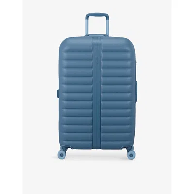 American Tourister Steel Blue Neovibe Large Check-in Suitcase 78cm