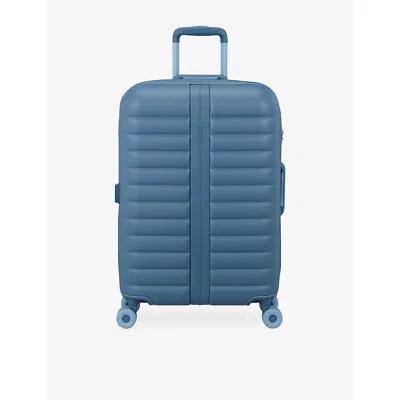 American Tourister Steel Blue Neovibe Medium Check-in Suitcase 67cm