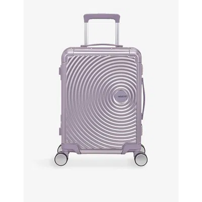 American Tourister Soundbox Expandable Four-wheel Shell Cabin Suitcase 55cm Stormy Lilac