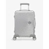 American Tourister Soundbox Expandable Four-wheel Shell Cabin Suitcase 55cm Silver