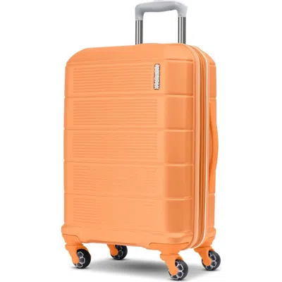 American Tourister Stratum 2.0 Hardside 20" Spinner Carry On Luggage In Purple