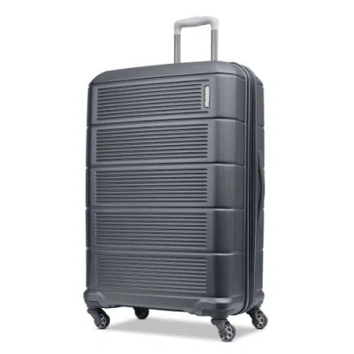 American Tourister Stratum 2.0 Hardside 28" Large Spinner Checked Luggage In Black