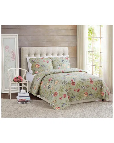 American Traditions Twin Quilt With Pillow Sham