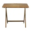 American Trails Arizona Folding Table With Solid American Red Oak