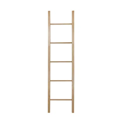 American Trails Decorative Ladder With Solid American Maple In Blue