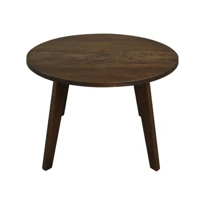 American Trails Genuine Cherry 24" Round Coffee Table - Solid American Cherry Wood - Antique Cherry In Brown