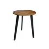 American Trails Three-legged Round Side Modern Table With Solid American Hardwood Top