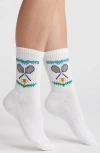 American Trench Centre Court Socks In White
