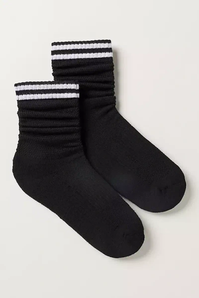 American Trench Sporty Stripe Sock In Black