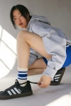 American Trench The Mono Stripe Crew Sock In Royal, Women's At Urban Outfitters
