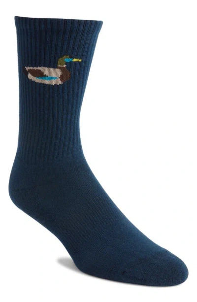 American Trench What The Duck Crew Socks In Multi