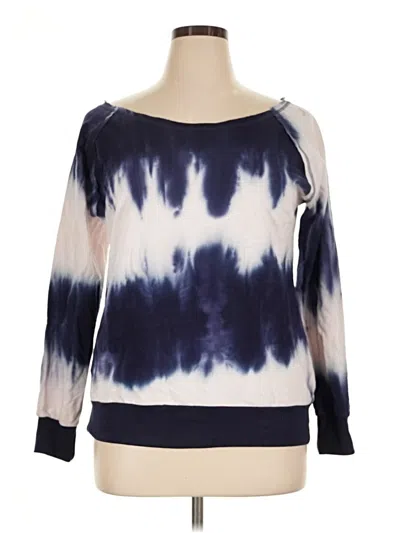 Pre-owned American Vintage 3/4 Sleeve T-shirt In Blue
