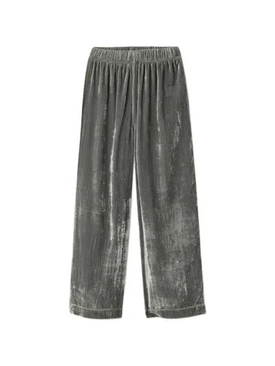 American Vintage Ankaz Elasticated-waist Track Pants In Gray