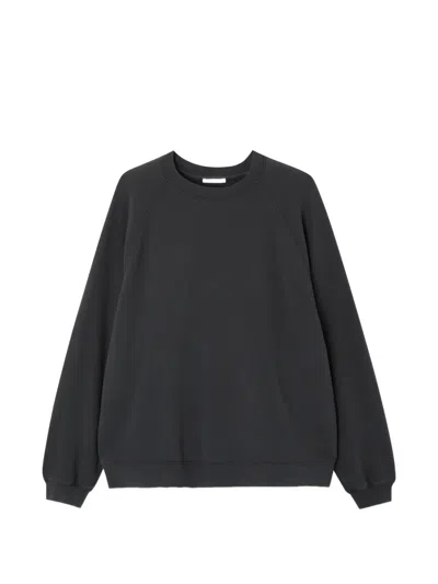 American Vintage Atubay Crew Neck Sweatshirt In Gray