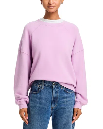 American Vintage Crewneck Sweater In Pink